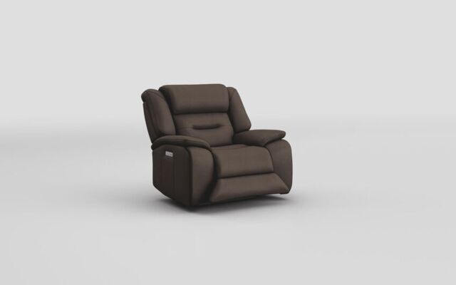 Massari Power Recliner Chair with Power Head Tilt - poltronesofà at ScS