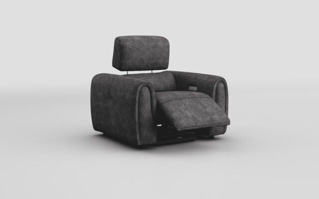 Serra Power Recliner Chair with Power Head Tilt  - poltronesofà at ScS