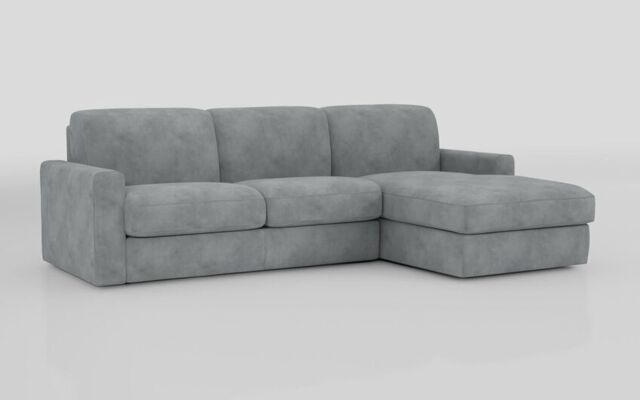 Barete Large Arm 4 Seater Sofa Bed with Right Hand Facing Large Lounger - poltronesofà at ScS
