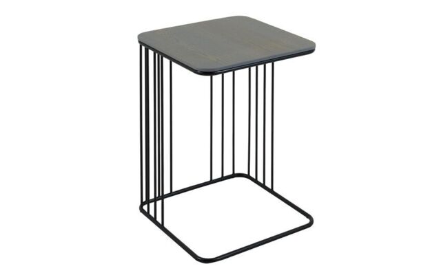 ScS Signature Everly Black Oak Sofa Side Table