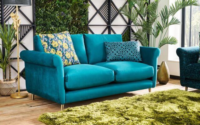 LLB Carnaby Fabric 3 Seater Sofa