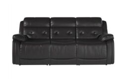 La-Z-Boy Black El Paso 3 Seater Static Sofa