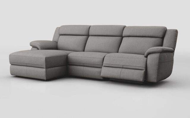 Sarsina 3 Seater Sofa Right Hand Facing Power & Left Hand Facing Lounger  - poltronesofà at ScS