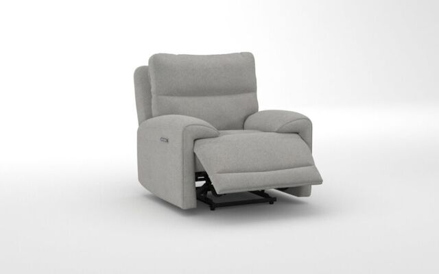 Caldbeck Power Recliner Chair with Power Head Tilt, Lumbar & Heat - poltronesofà at ScS