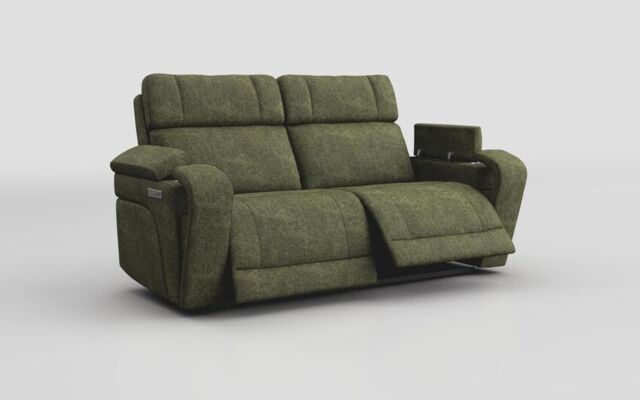 Adstock 3 Seater Power Recliner With Power Head Tilt  - poltronesofà at ScS