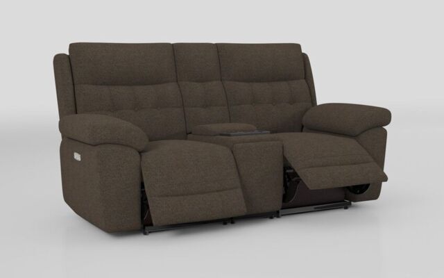 Belford 2 Seater Power Recliner Sofa with Media Console - poltronesofà at ScS