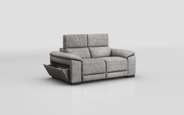 Mesola 2 Seater Sofa with Manual Head Tilt - poltronesofà at ScS