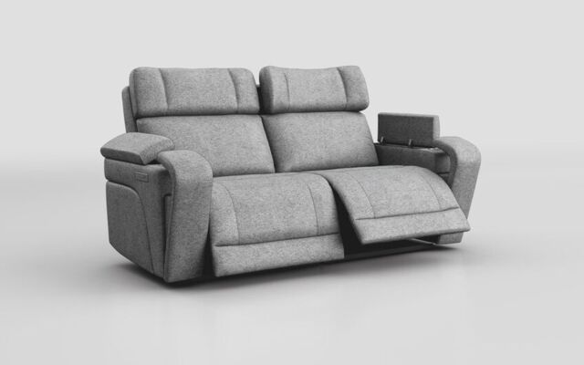 Adstock 3 Seater Power Recliner With Power Head Tilt - poltronesofà at ScS