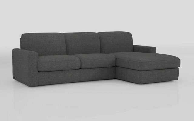 Barete Large Arm 4 Seater Sofa Bed with Right Hand Facing Large Lounger - poltronesofà at ScS