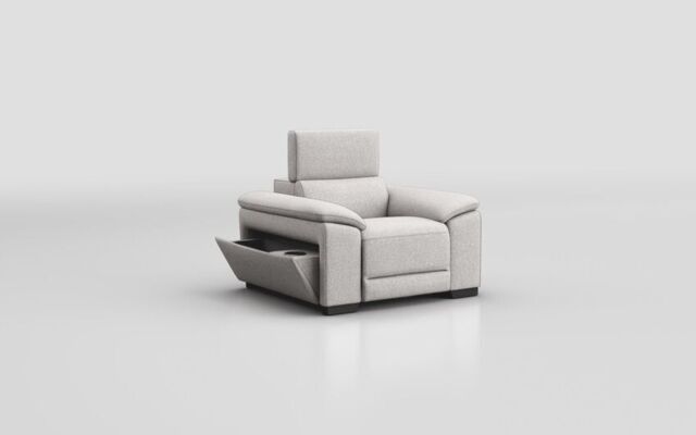 Mesola Armchair with Manual Head Tilt  - poltronesofà at ScS