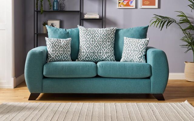 Aspen Fabric 2 Seater Scatter Back Sofa  - poltronesofà at ScS