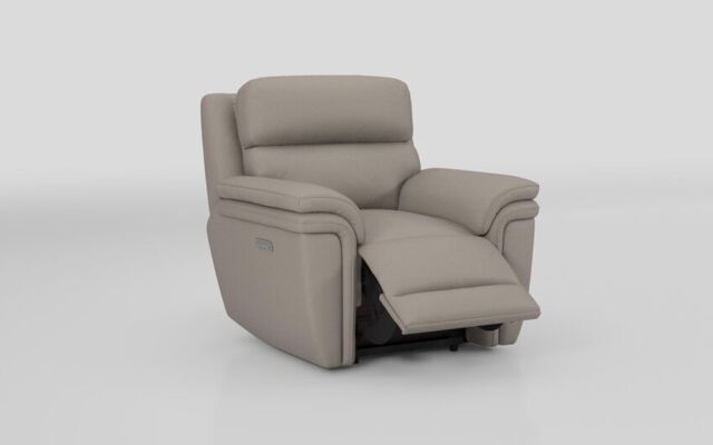 Maer Power Recliner Chair with Power Head Tilt & Lumbar - poltronesofà at ScS