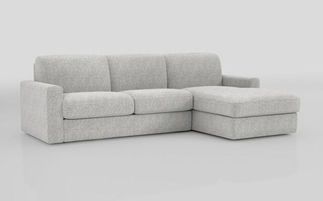 Barete Large Arm 4 Seater Sofa Bed with Left Hand Facing Large Lounger - poltronesofà at ScS
