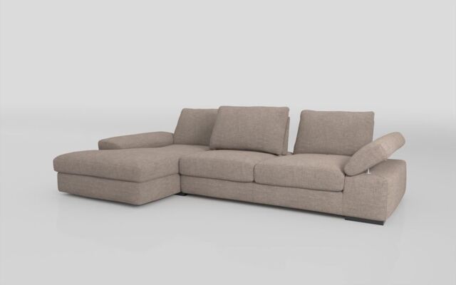 Savazza 4 Seater Sofa with Adjustable Back Rest Left Hand Facing Lounger - poltronesofà at ScS