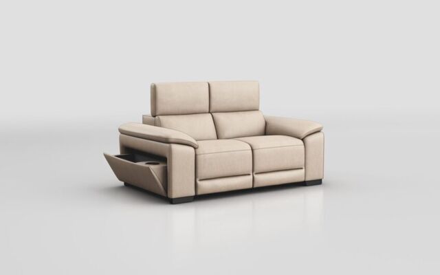 Mesola 2 Seater Sofa with Manual Head Tilt - poltronesofà at ScS