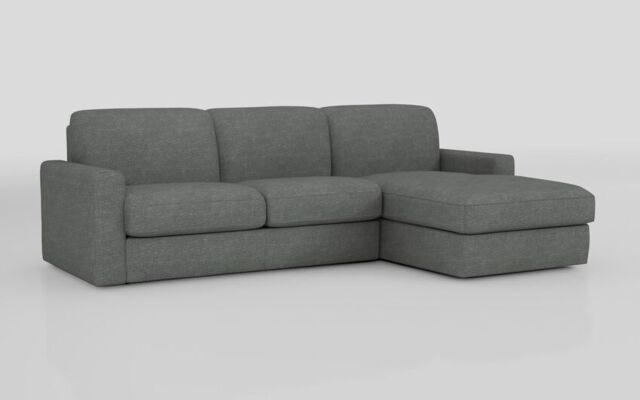 Barete Large Arm 4 Seater Sofa Bed with Right Hand Facing Large Lounger  - poltronesofà at ScS