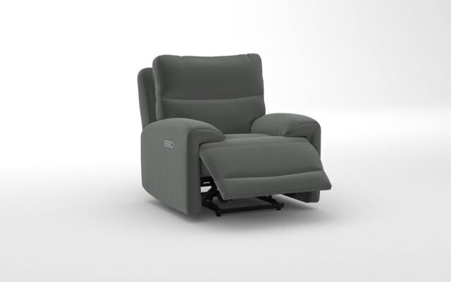 Caldbeck Power Recliner Chair with Power Head Tilt, Lumbar & Heat  - poltronesofà at ScS