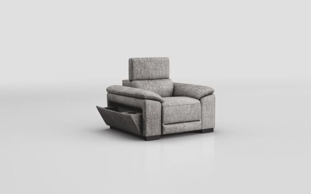 Mesola Armchair with Manual Head Tilt - poltronesofà at ScS