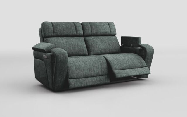 Adstock 3 Seater Power Recliner With Power Head Tilt - poltronesofà at ScS