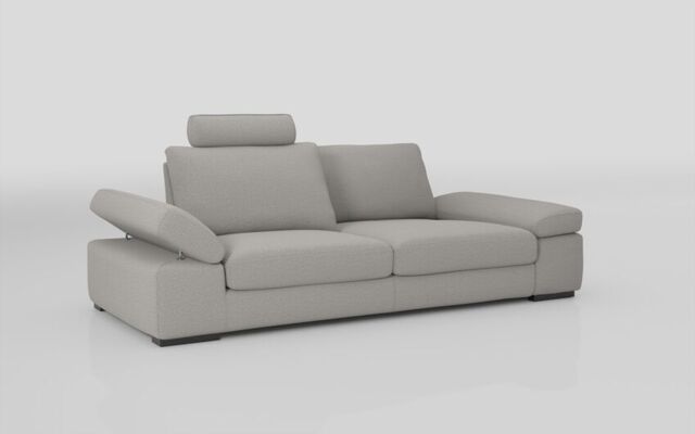 Savazza 3 Seater Sofa with Adjustable Back Rest  - poltronesofà at ScS