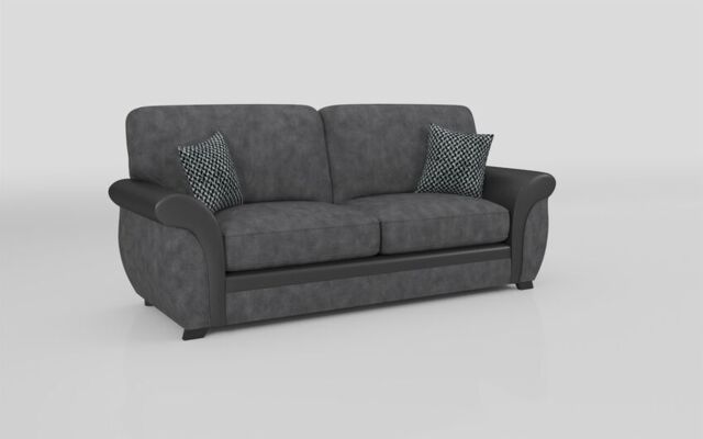 Kadie Fabric 3 Seater Standard Back Sofa  - poltronesofà at ScS