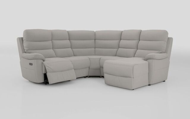 Ossett 2 Corner 2 Right Hand Facing Chaise Left Hand Facing Power Sofa with Head Tilt  - poltronesofà at ScS