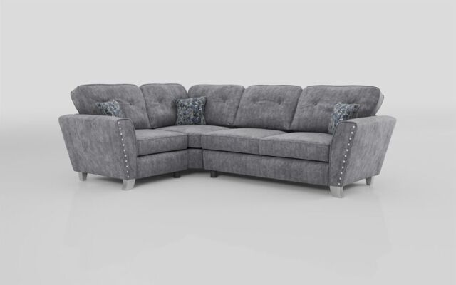 Living Esme Fabric 1 Corner 2 Sofa  - poltronesofà at ScS
