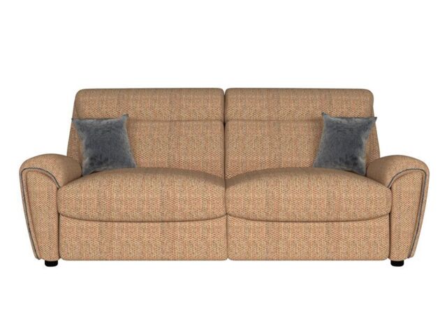 La-Z-Boy Orange Pittsburgh Fabric 3 Seater Static Sofa
