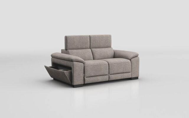 Mesola 2 Seater Sofa with Manual Head Tilt - poltronesofà at ScS