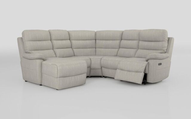 Ossett 2 Corner 2 Left Hand Facing Chaise Right Hand Facing Power Sofa with Head Tilt  - poltronesofà at ScS
