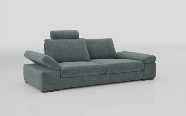 Savazza 3 Seater Sofa with Adjustable Back Rest  - poltronesofà at ScS