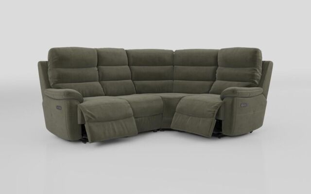 Ossett 2 Corner 1 Power Sofa with Head Tilt  - poltronesofà at ScS