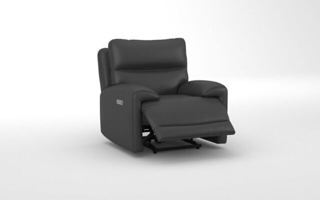 Caldbeck Power Recliner Chair with Power Head Tilt, Lumbar & Heat  - poltronesofà at ScS