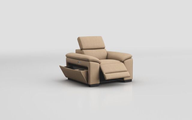 Mesola Power Recliner Chair with Manual Head Tilt - poltronesofà at ScS