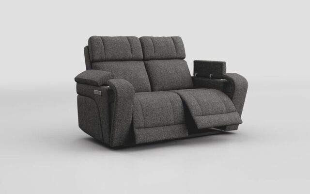 Adstock 2 Seater Power Recliner With Power Head Tilt - poltronesofà at ScS