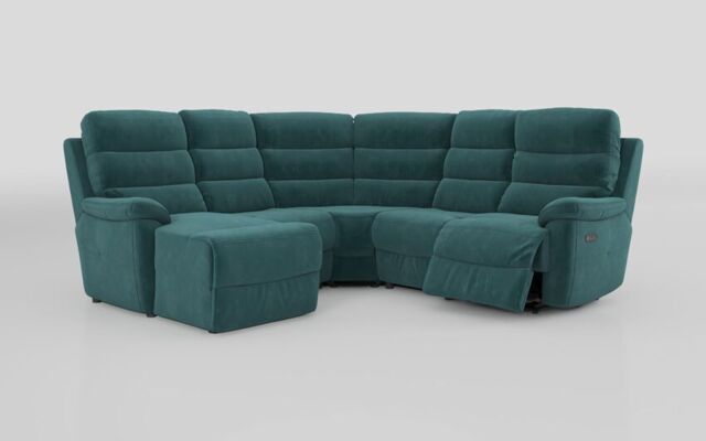 Ossett 2 Corner 2 Left Hand Facing Chaise Right Hand Facing Power Sofa with Head Tilt - poltronesofà at ScS