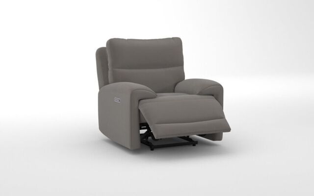 Caldbeck Power Recliner Chair with Power Head Tilt, Lumbar & Heat  - poltronesofà at ScS