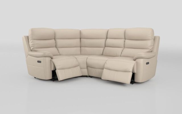 Ossett 1 Corner 2 Power Sofa with Head Tilt  - poltronesofà at ScS