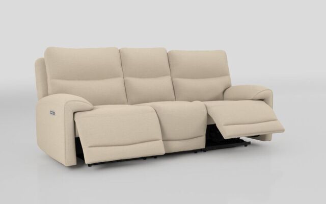 Caldbeck 3 Seater Power Recliner Sofa with Power Head Tilt - poltronesofà at ScS