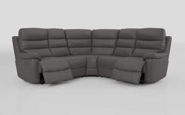 Ossett 2 Corner 2 Power Sofa with Head Tilt  - poltronesofà at ScS