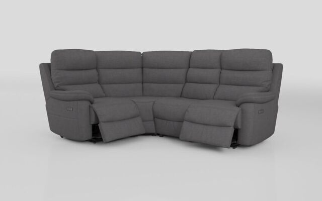 Ossett 1 Corner 2 Power Sofa with Head Tilt - poltronesofà at ScS