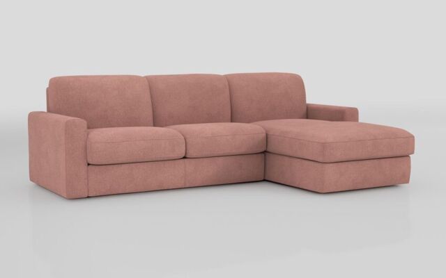 Barete Large Arm 4 Seater Sofa Bed with Right Hand Facing Large Lounger - poltronesofà at ScS