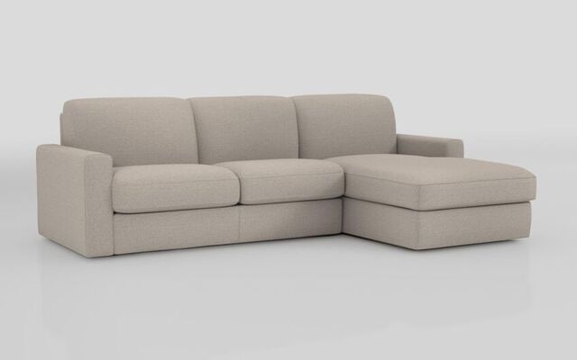 Barete Large Arm 4 Seater Sofa Bed with Right Hand Facing Large Lounger - poltronesofà at ScS