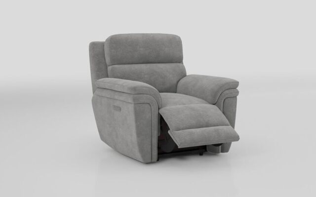 Maer Power Recliner Chair with Power Head Tilt & Lumbar - poltronesofà at ScS