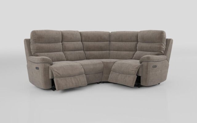 Ossett 2 Corner 1 Power Sofa with Head Tilt - poltronesofà at ScS