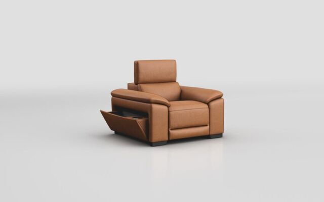 Mesola Armchair with Manual Head Tilt  - poltronesofà at ScS