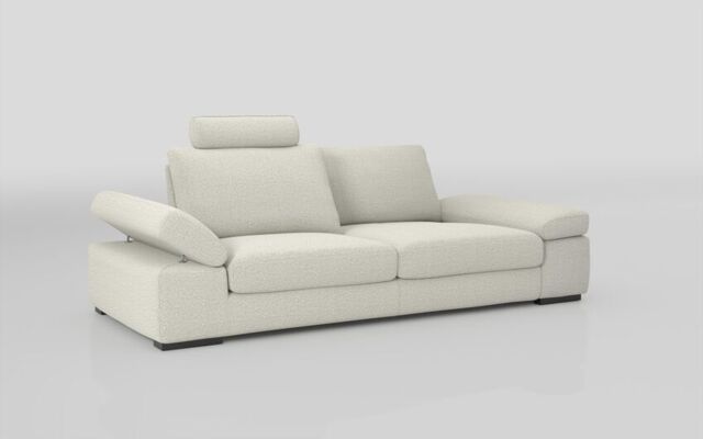 Savazza 3 Seater Sofa with Adjustable Back Rest  - poltronesofà at ScS