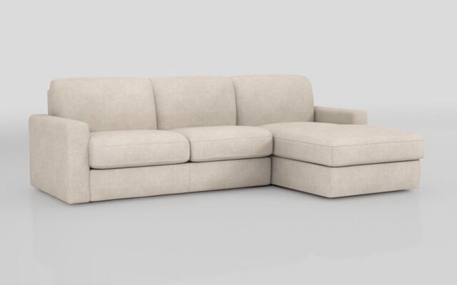 Barete Large Arm 4 Seater Sofa Bed with Right Hand Facing Large Lounger  - poltronesofà at ScS