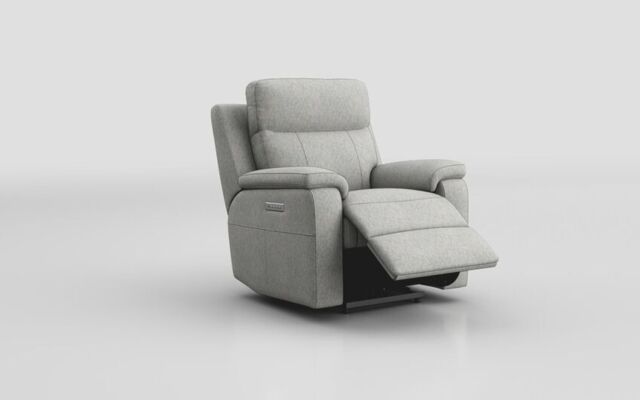 Calboli Power Recliner Chair with Power Head Tilt & Lumbar - poltronesofà at ScS