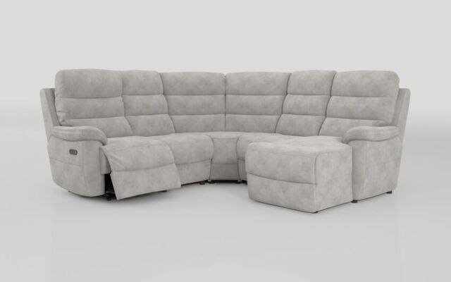Ossett 2 Corner 2 Right Hand Facing Chaise Left Hand Facing Power Sofa with Head Tilt  - poltronesofà at ScS